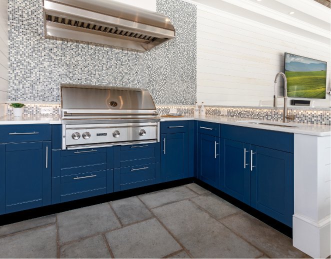outdoor kitchen sink cabinets