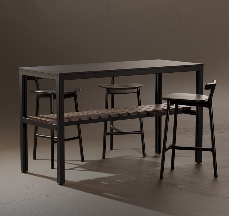 outdoor dining table
