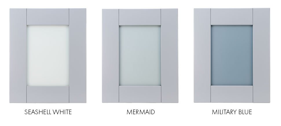 sea glass doors